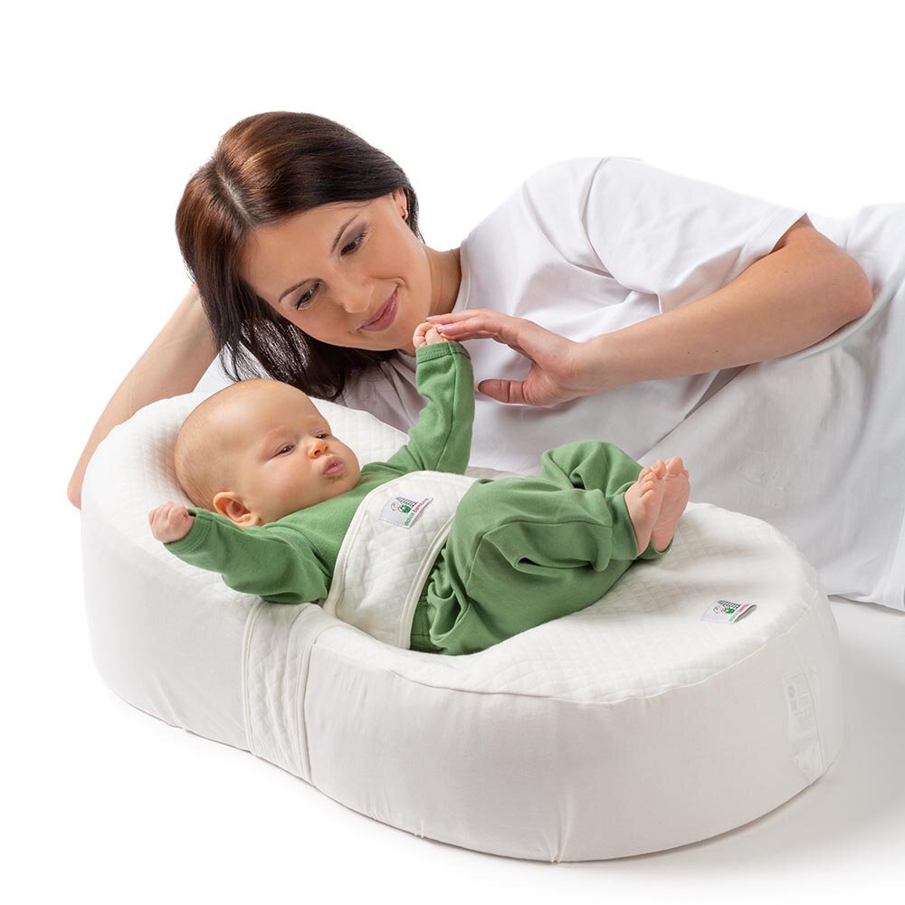 dolce bambino Cocoon-Babynestchen für Neugeborene COCON (beige-ecru ...